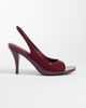 Public Desire Public Desire Eclipse heeled slingback sandals in burgundy-Red - 1