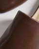 Public Desire Public Desire Emmi flat mules in brown - 3
