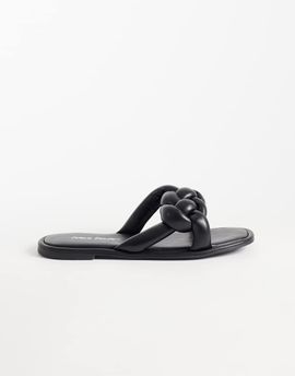 Public Desire Public Desire Evelyn flat sandals in black