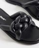 Public Desire Public Desire Evelyn flat sandals in black - 3