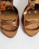 Public Desire Public Desire Gilded heeled sandals in pewter-Brown - 3