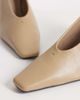 Public Desire Public Desire Jayla chisel toe pumps in stone-Neutral - 4