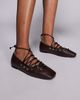 Public Desire Public Desire lace up shoes in distressed brown - 1
