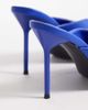 Public Desire Public Desire Lennon heeled mule sandals in luminous blue - 2