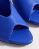 Public Desire Public Desire Lennon heeled mule sandals in luminous blue - 4