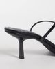 Public Desire Public Desire Natalya barely there heeled sandals in black croc - 3