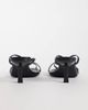 Public Desire Public Desire Natalya barely there heeled sandals in black croc - 4