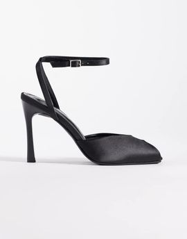 Public Desire Public Desire Petuni peep toe sandals in black