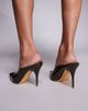 Public Desire Public Desire pointed pumps in green patent - 3