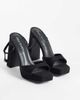 Public Desire Public Desire Rhoda platform heeled sandals in black suedette - 2