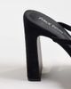 Public Desire Public Desire Rhoda platform heeled sandals in black suedette - 4
