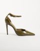 Public Desire Public Desire Riven heeled pumps in olive-Green - 1