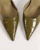 Public Desire Public Desire Riven heeled pumps in olive-Green - 2