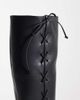 Public Desire Public Desire Saffron square toe knee boots in tan black - 3
