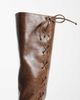 Public Desire Public Desire Saffron square toe knee boots in tan brown - 2