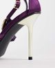 Public Desire Public Desire Sorela heeled sandals with jewel detail in purple - 3