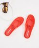 Public Desire Public Desire Vivienne flat jelly mules in red - 2