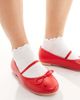 Public Desire Wide Fit Public Desire Wide Fit Alexa ballet flats in red - 4