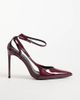 Public Desire Wide Fit Public Desire Wide Fit Allegedly heeled pumps in burgundy patent-Red - 1