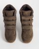 Public Desire Wide Fit Public Desire Wide Fit Carmina wedge sneakers in taupe suedette-Neutral - 3
