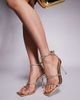 Public Desire Wide Fit Public Desire Wide Fit Decadence embellished heeled sandals in gold - 2