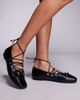 Public Desire Wide Fit Public Desire Wide Fit lace up shoes in black - 1