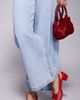 Public Desire Wide Fit Public Desire Wide Fit Lover heeled ballet shoes with bow detail in mesh red - 1
