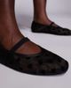 Public Desire Wide Fit Public Desire Wide Fit Lullaby polka dot ballet flats in black mesh - 2