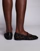 Public Desire Wide Fit Public Desire Wide Fit Lullaby polka dot ballet flats in black mesh - 3