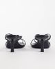 Public Desire Wide Fit Public Desire Wide Fit Natalya barely there heeled sandals in black croc - 3