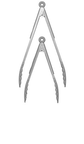 Public Goods Public Goods Stainless Kitchen Tongs Set