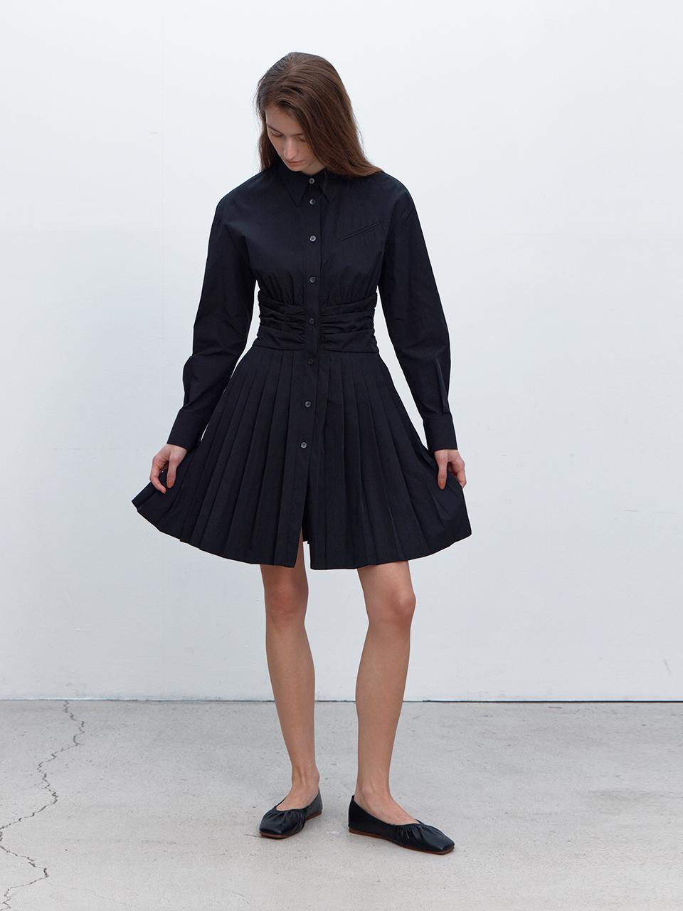 PUBLICKA X ADDISON MIDI DRESS [BLACK]