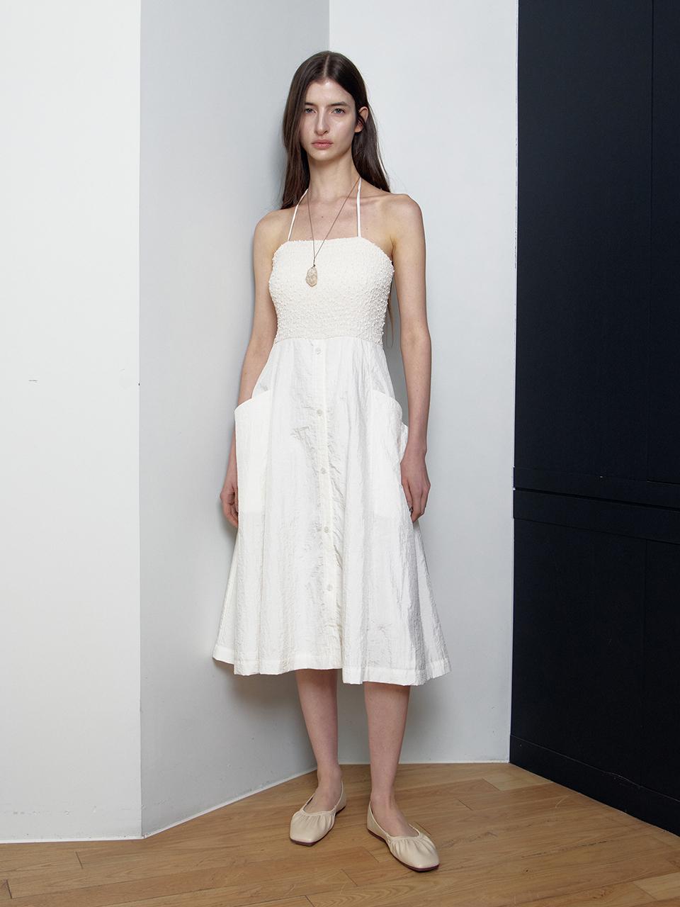 PUBLICKA X AIRE DRESS [IVORY]