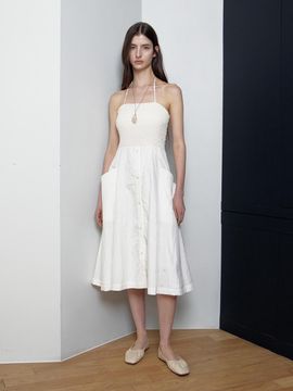 PUBLICKA X AIRE DRESS [IVORY]