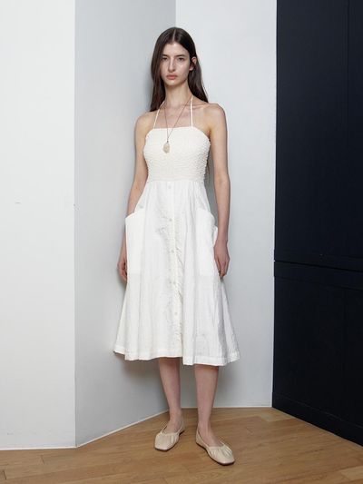 PUBLICKA X AIRE DRESS [IVORY]