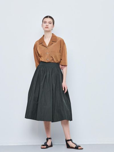PUBLICKA X Amis Cropped Shirt_2COLOR