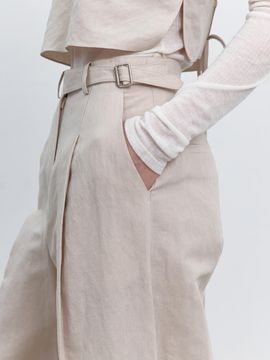 PUBLICKA X ANOUK TROUSERS [LIGHT BEIGE]