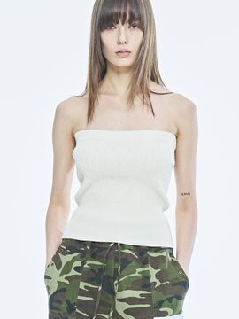 PUBLICKA X BETTINA KNIT TOP,Beige
