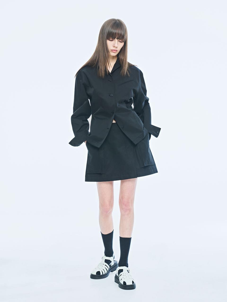 PUBLICKA X DMYTRO SKIRT, BLACK