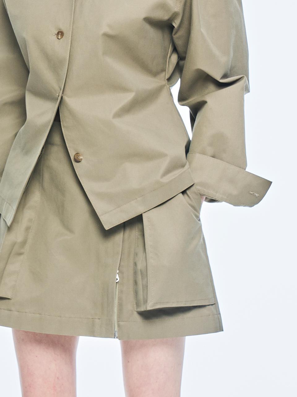 PUBLICKA X DMYTRO SKIRT, Green