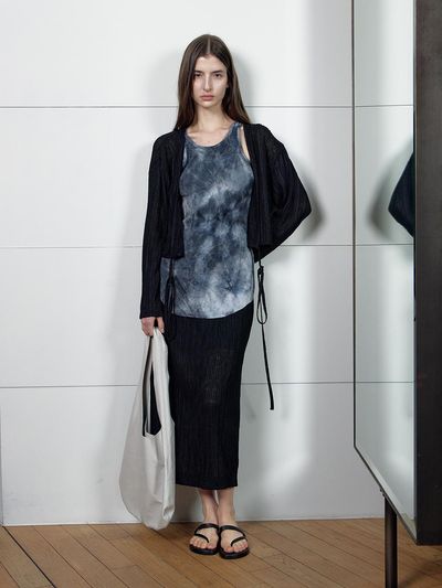 PUBLICKA X JARDIN SKIRT [BLACK]