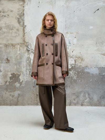 PUBLICKA X JUDE COAT, BROWN