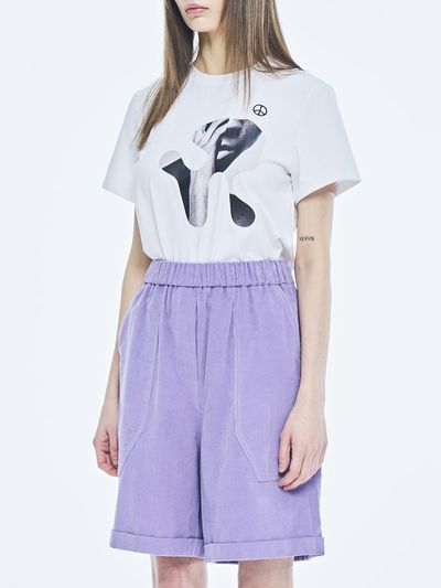 PUBLICKA X LYUBA HALF PANTS, VIOLET