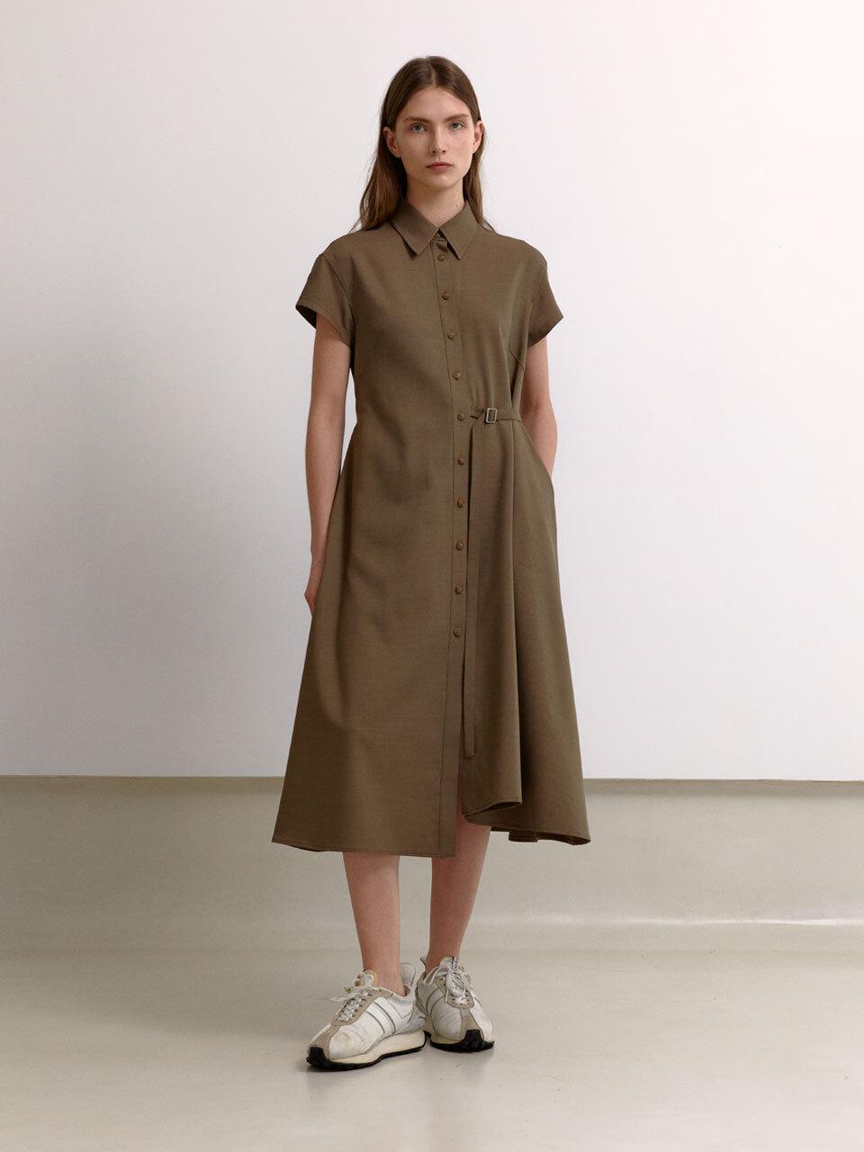 PUBLICKA X MASON DERESS, KHAKI