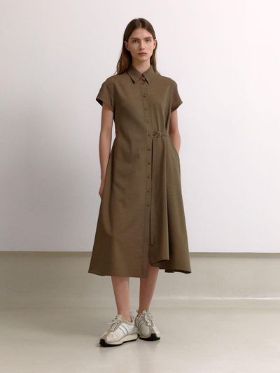 PUBLICKA X MASON DERESS, KHAKI