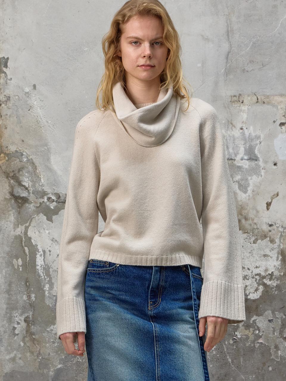 PUBLICKA X SILAS TOP, LIGHT GRAY