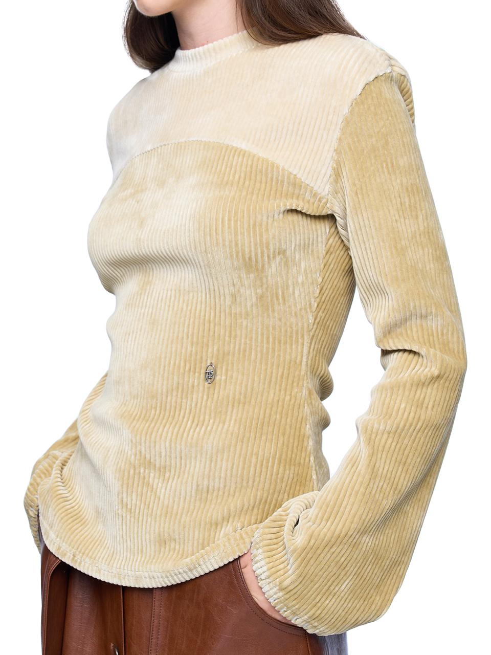 PUBLICKA X SSASA FLARE TOP, GREEN