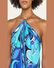 Pucci Men's Silk Twill Orchidee-Print Halter-Chain Top - 5