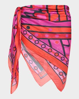 Pucci Mixed Print Cotton Pareo
