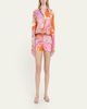 Pucci Orchidee Cotton Muslin Button-Down Shirt - 2